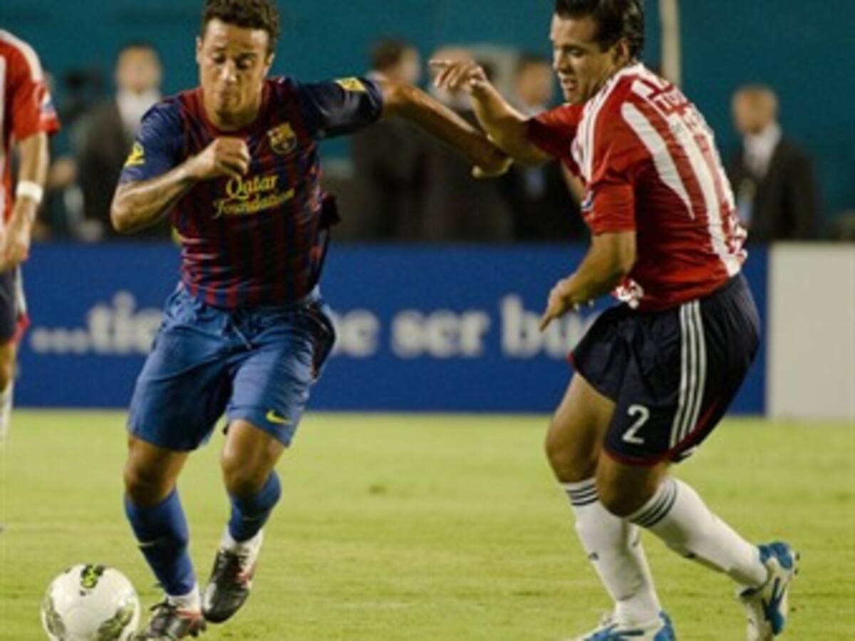 Chivas goleó 4-1 a Barcelona en amistoso celebrado en Miami