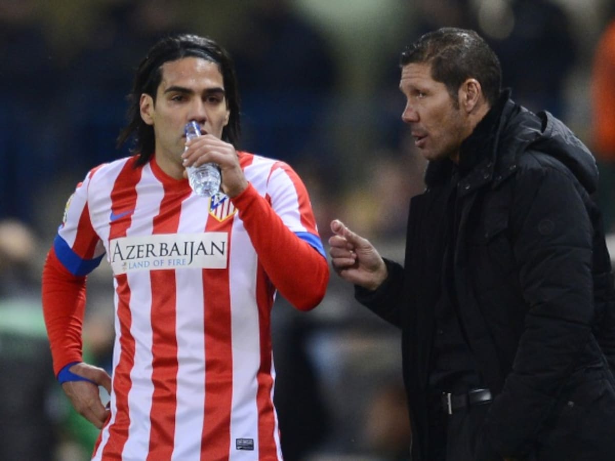 Simeone sobre Falcao: "Sabe que lo quiero mucho, grandísimos recuerdos"