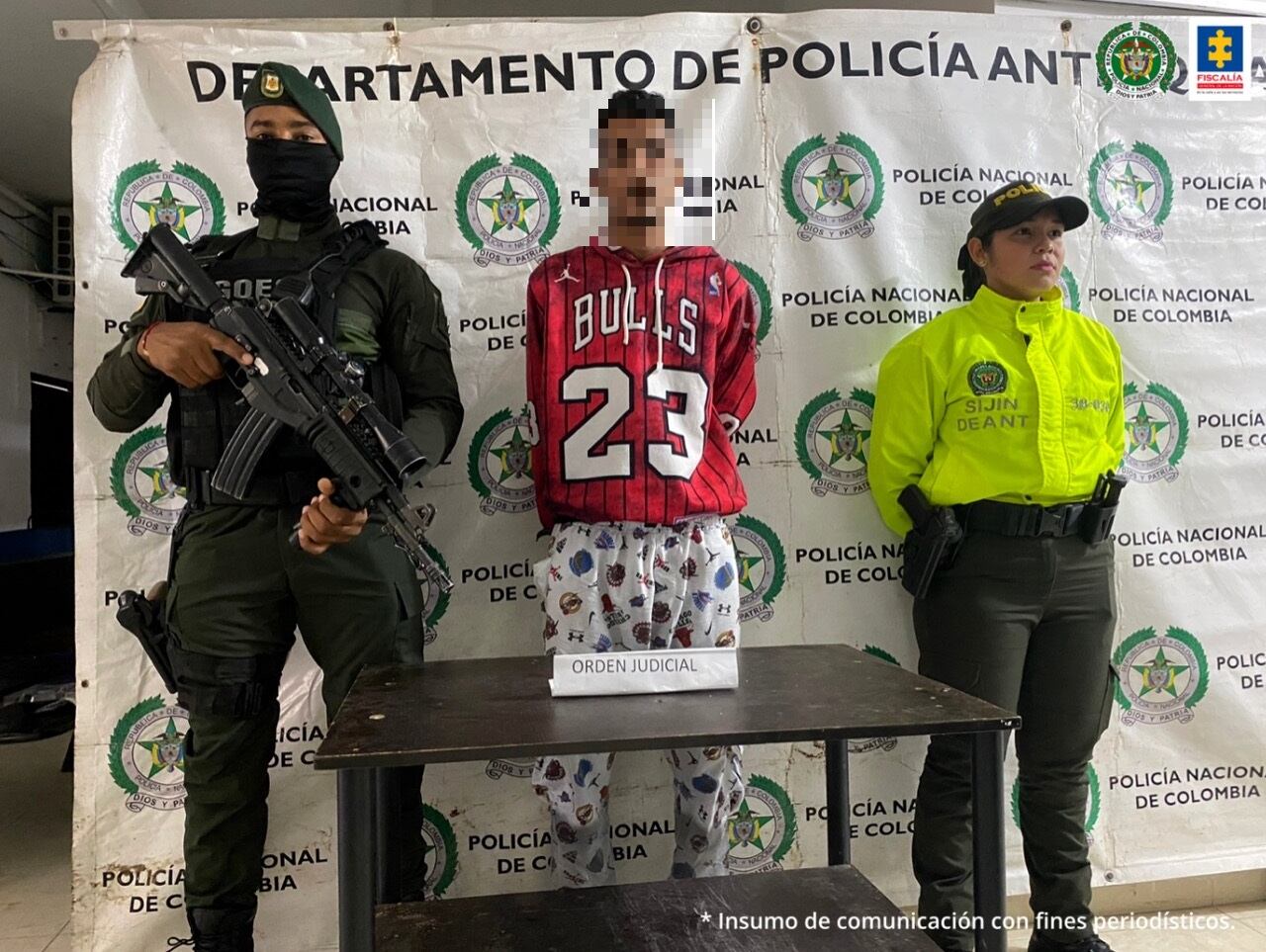 Alias el Chamo- foto Fiscalía