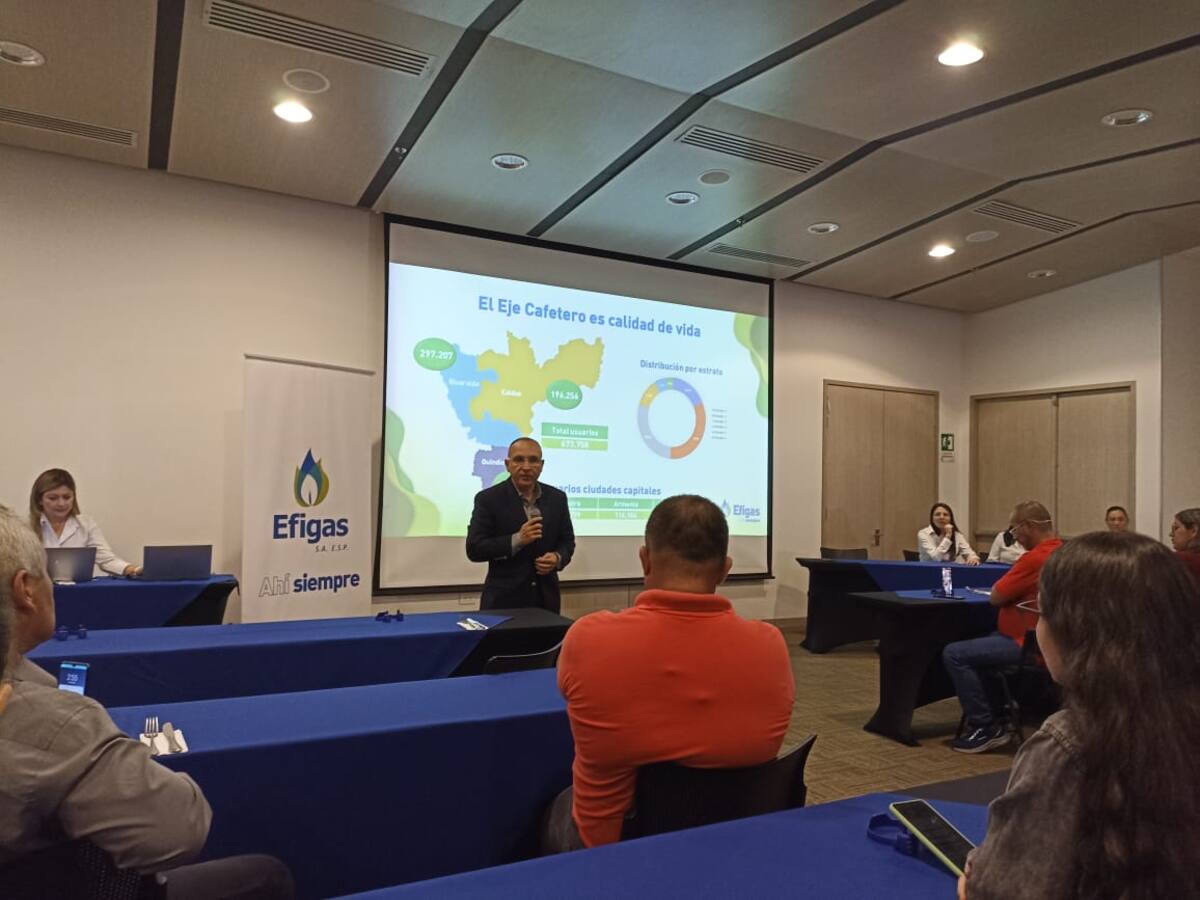 El 94% de los usuarios de gas natural en el eje cafetero son de estratos 1, 2 y 3: Efigas