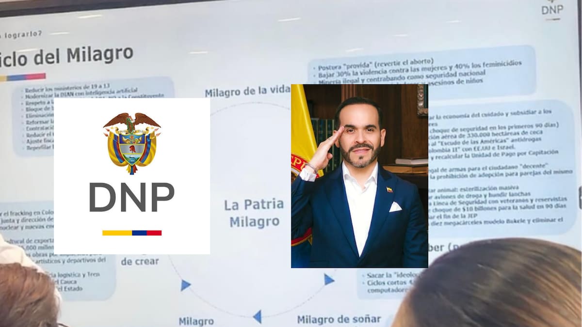 “diapositiva filtrada es un insumo preliminar sin validez oficial” Aclara DNP