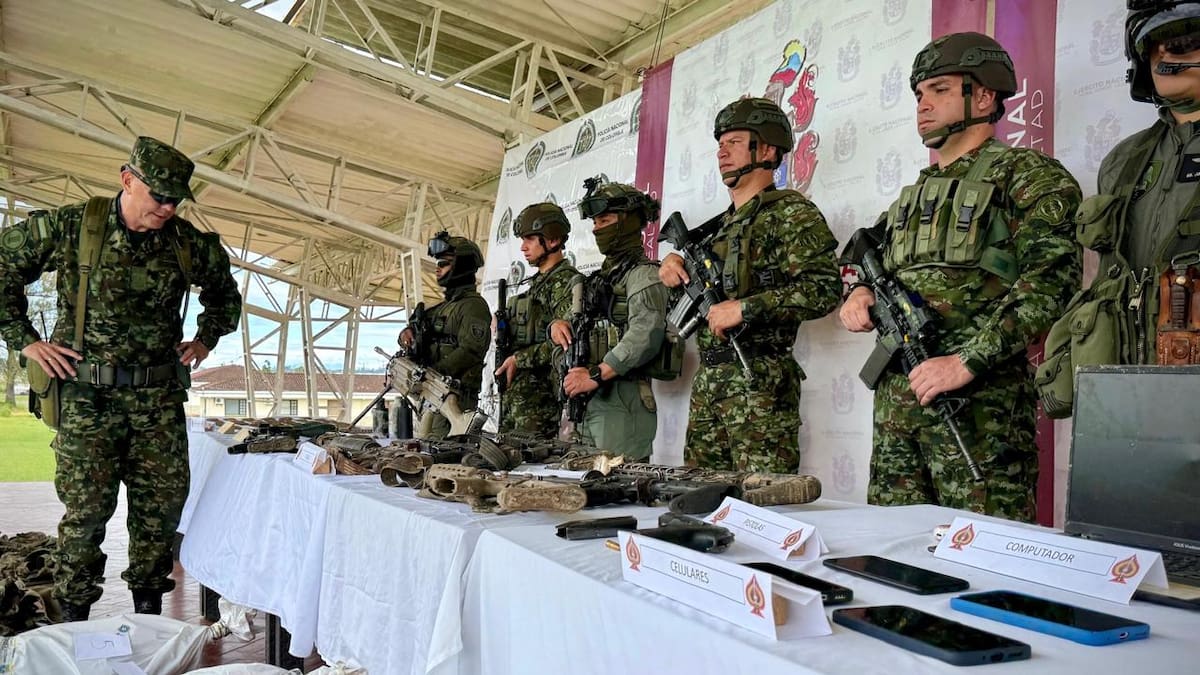 Cinco subversivos muertos en acciones militares en El Tambo, Cauca
