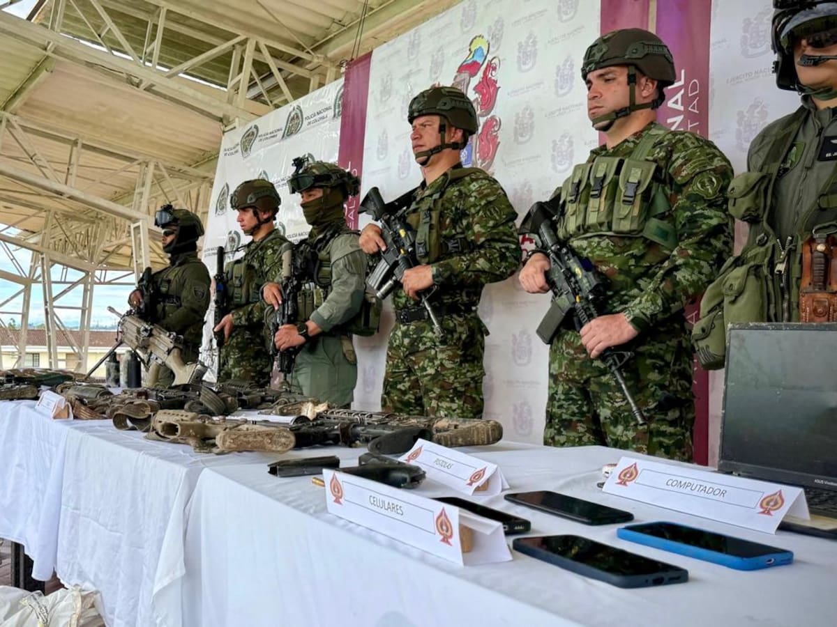 Cinco subversivos muertos en acciones militares en El Tambo, Cauca