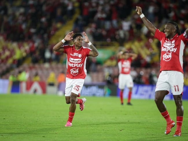 Emerson Rodríguez luego del golazo en el clásico Santa Fe vs Millonarios: “Ni yo me lo creo” / Colprensa