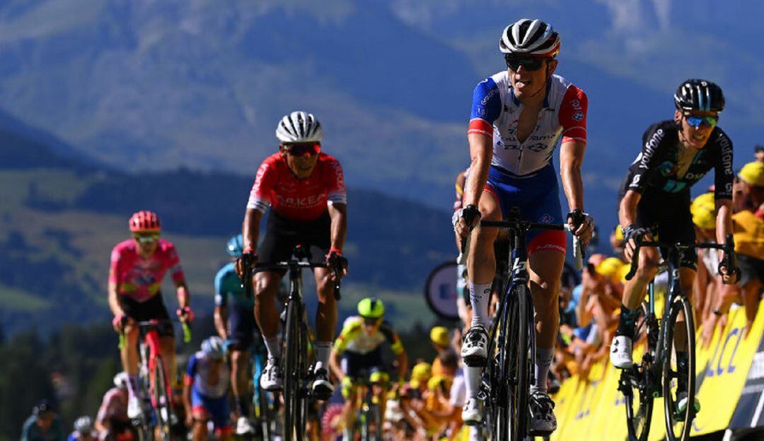 David Gaudu criticó a Nairo Quintana por no hacerle el relevo