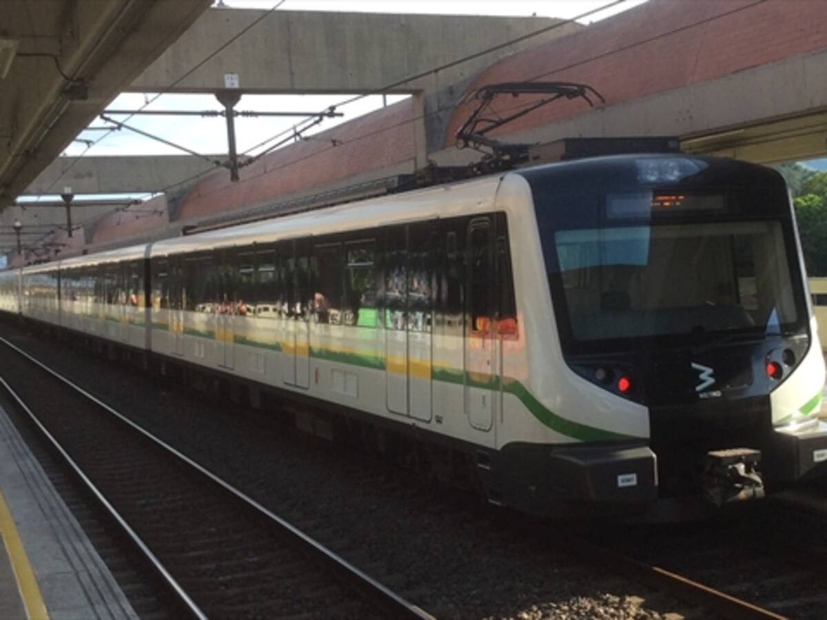 La empresa española CAF suministrará 20 trenes al metro de Medellín