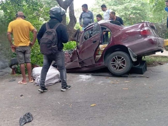Accidente de transito en vías de Norte de Santander deja tres muertos y tres heridos (Foto/Cortesía)