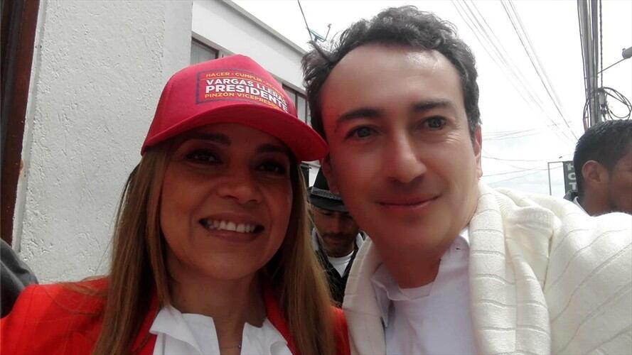 Patricia Reyes, esposa de Juan Carlos Granados, ha estado muy activa haciéndole campaña al candidato Germán Vargas Lleras en Boyacá. Foto: W Radio