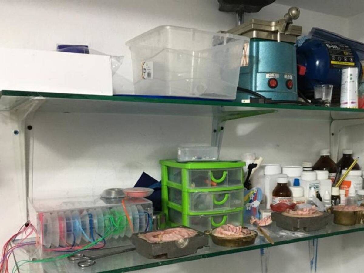 En Santa Marta un local odontológico también funcionaba como barbería