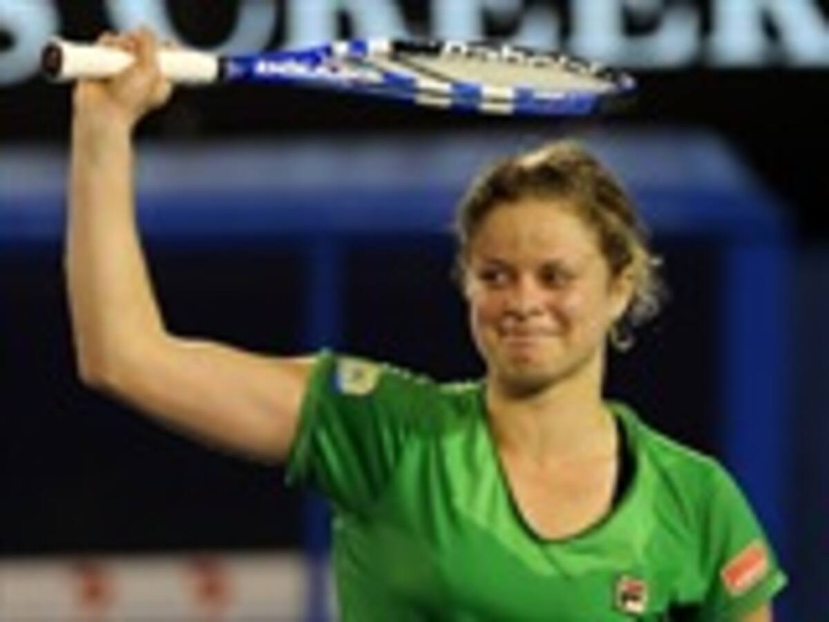 La tenista Kim Clijsters renuncia por lesión a Roland Garros