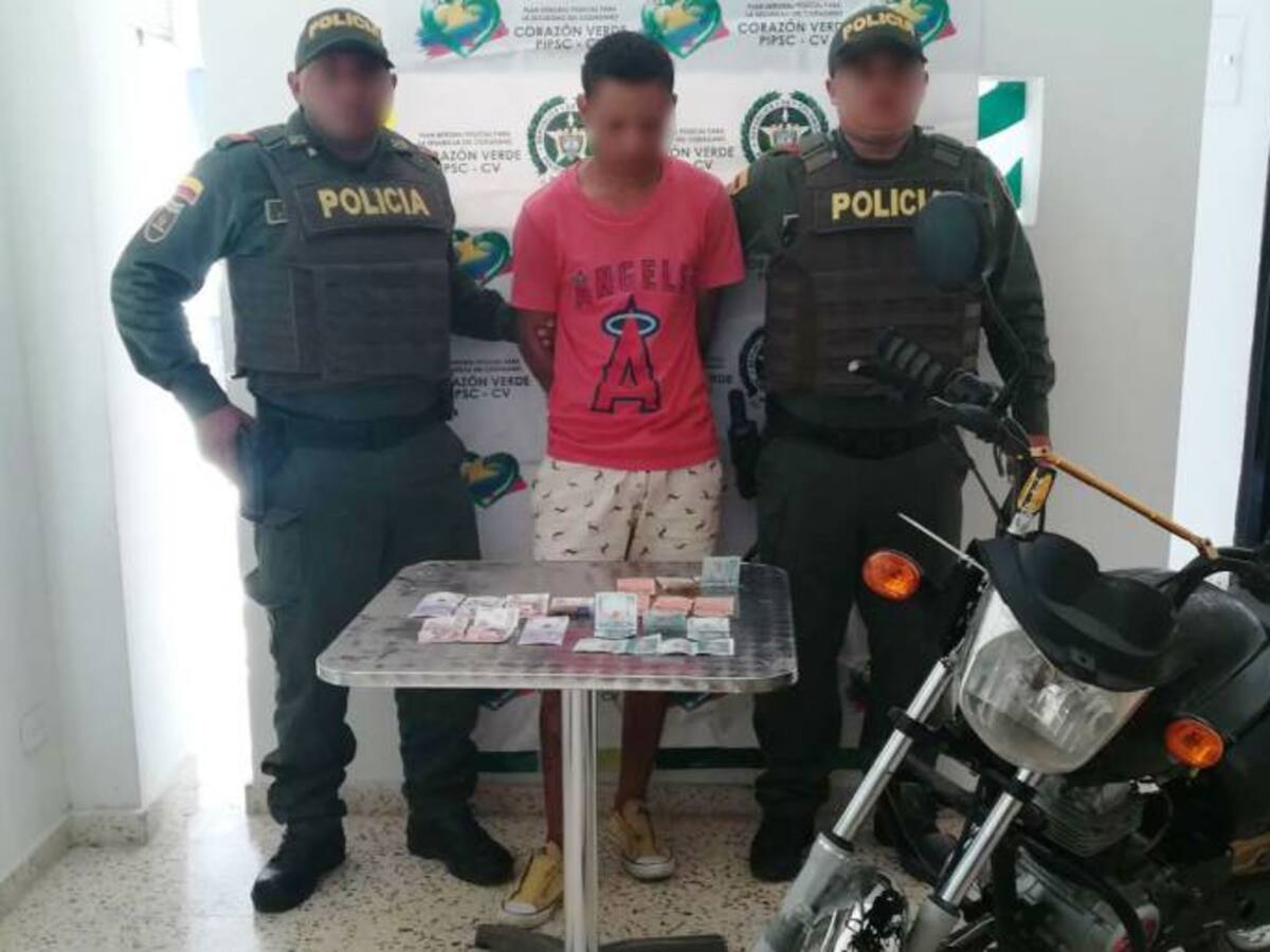 En 2 operativos capturan en flagrancia a 3 personas por hurto en Cartagena