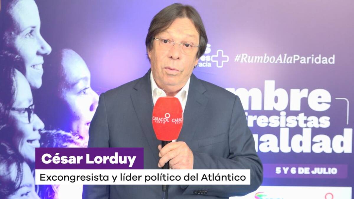 El compromiso de César Lorduy con la igualdad de género