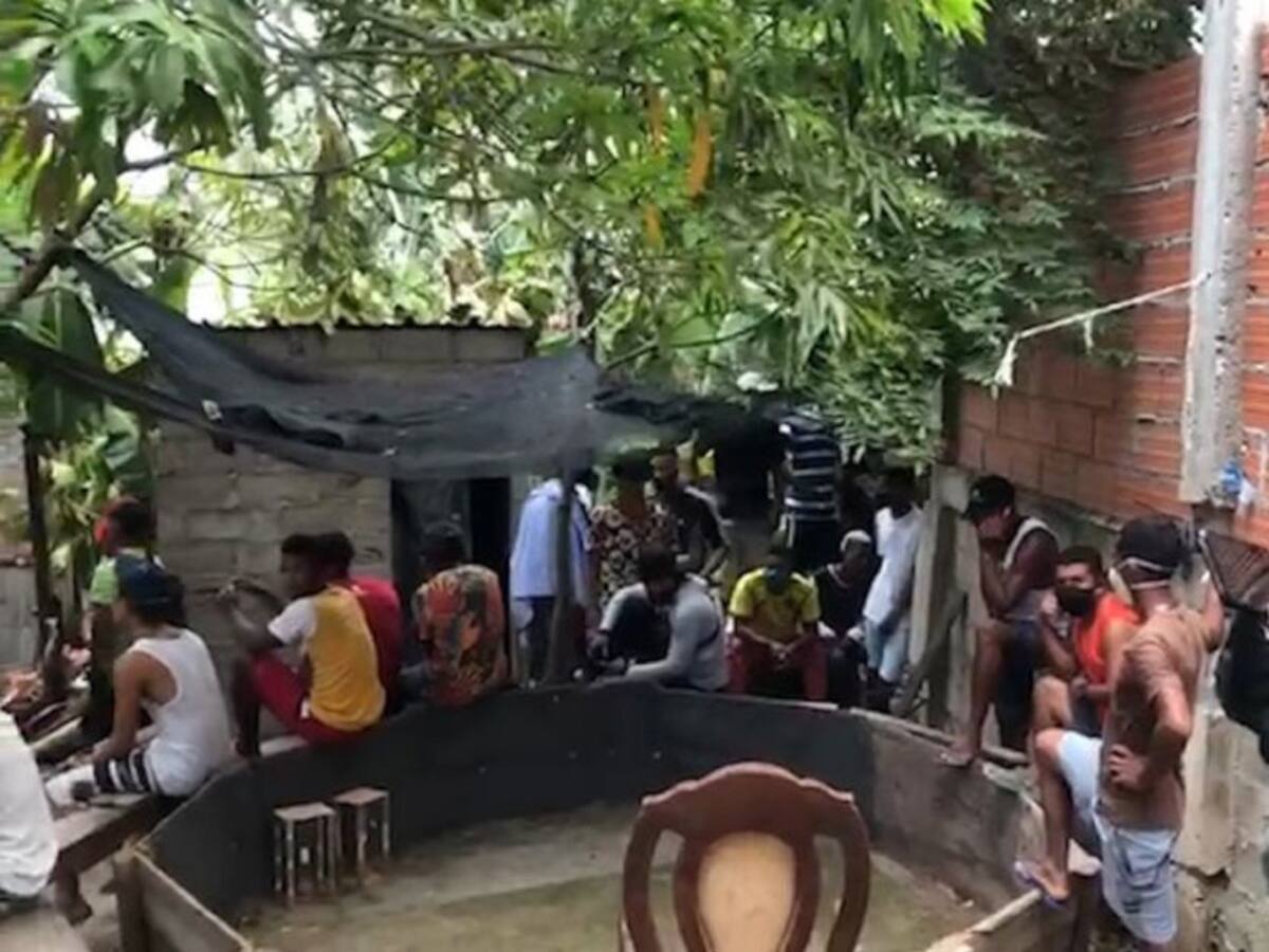 40 personas violaban la cuarentena en una gallera clandestina en Cartagena