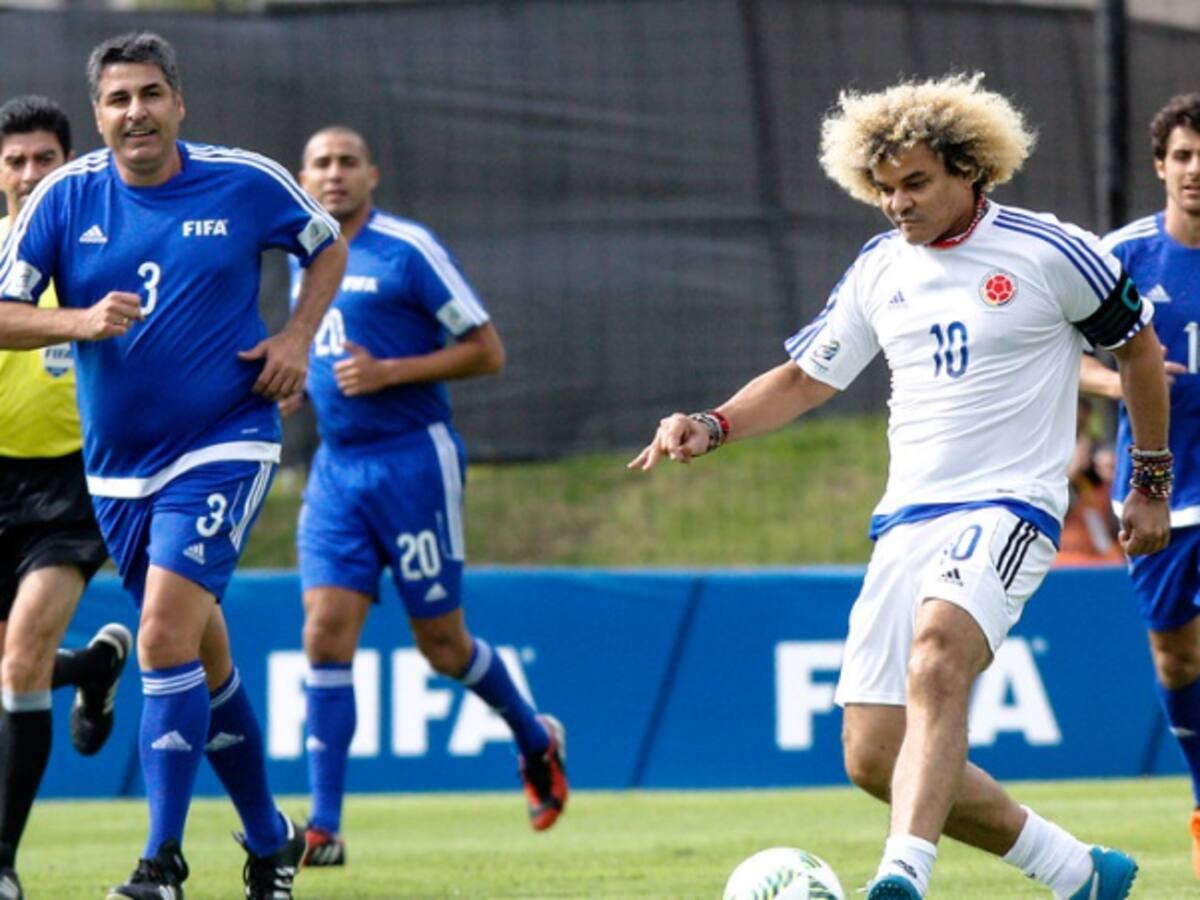 Bogotá acogió el partido de las leyendas; Ronaldo la gran atracción