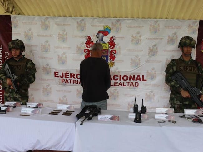 Cayó alias ‘Mula’, francotirador del ELN con más de 10 años de trayectoria criminal