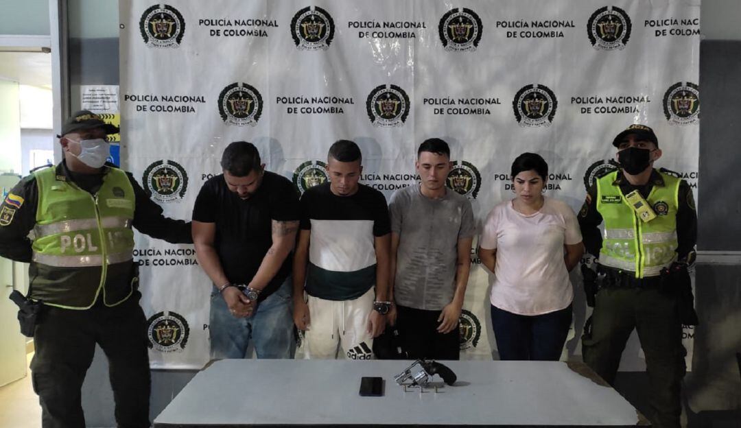 Capturados por la Policía Metropolitana