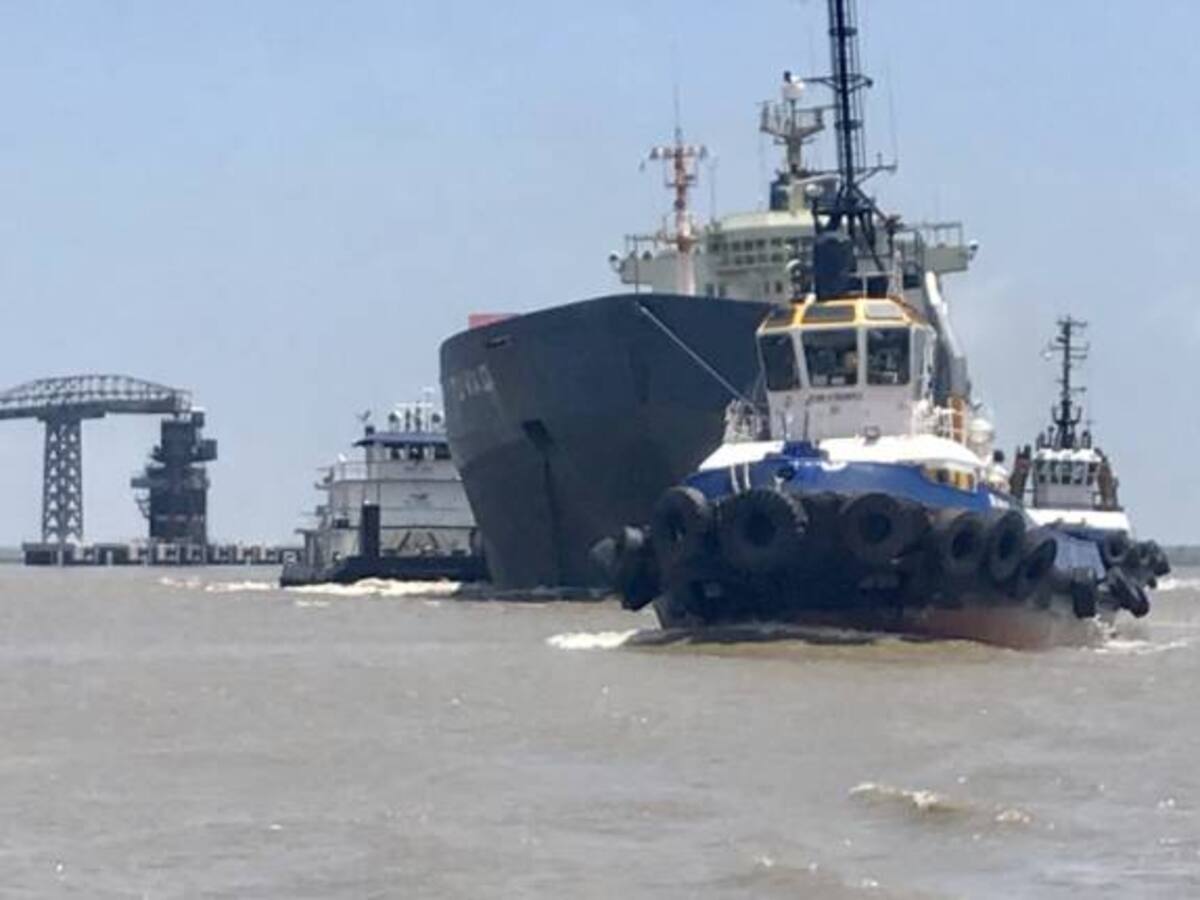 Restricciones en el Puerto de Barranquilla por fuertes brisas