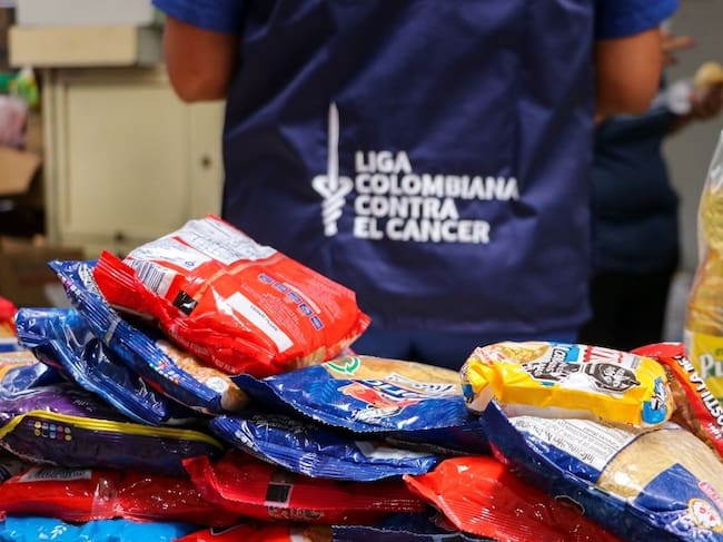 La Liga Colombiana Contra el Cáncer reúne ayudas para pacientes afectados por los terremotos. Foto: Liga Colombiana Contra el Cáncer.