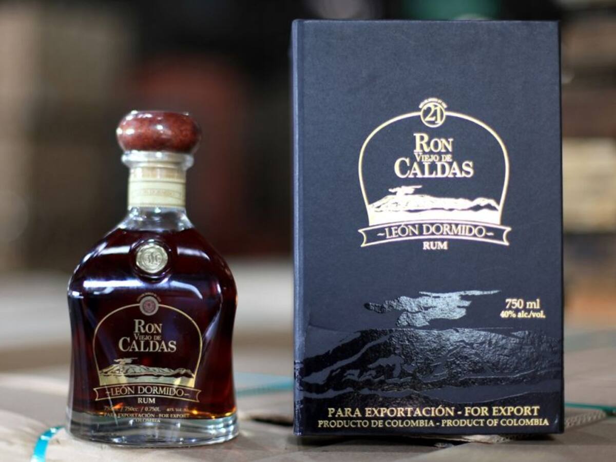 El Ron Viejo de Caldas León Dormido, llegará a Estados Unidos