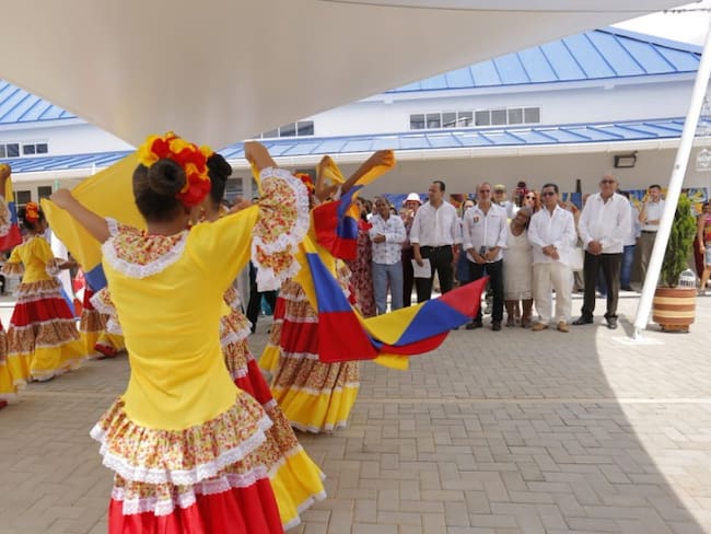 Inauguración de la Casa de Cultura en Palmar de Varela