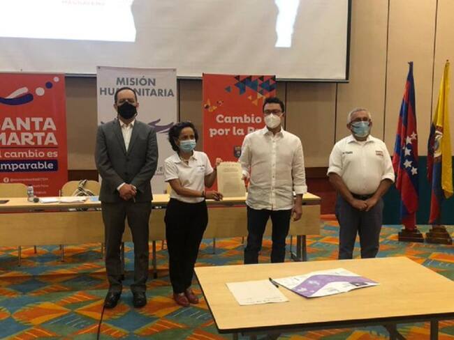 Firma alianza para buscar desaparecidos en Magdalena