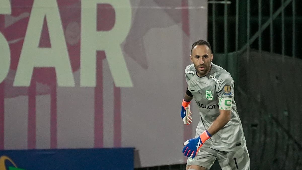 Nacional confirma el tiempo de baja de David Ospina y anuncia nueva lesión sensible