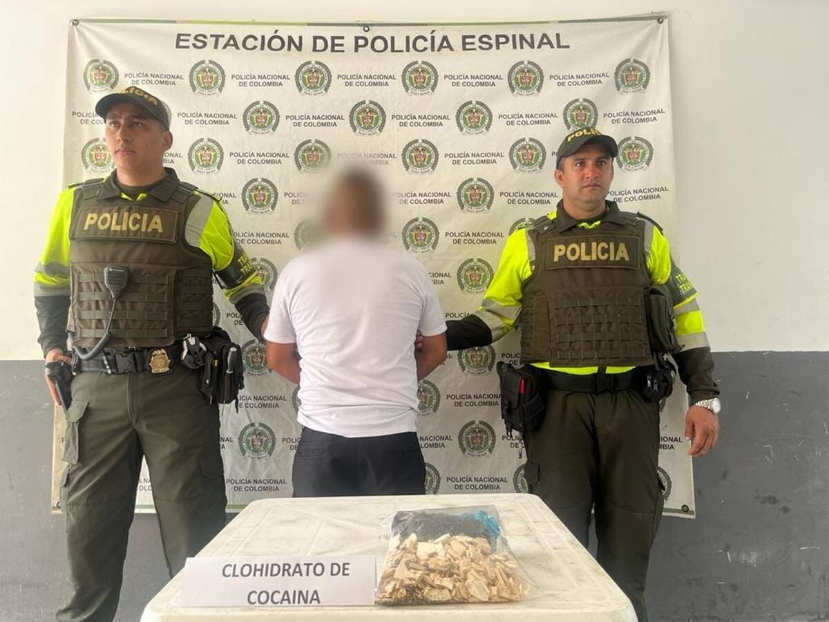 Ubican en el Tolima un bus en el que transportaban clorhidrato de cocaína