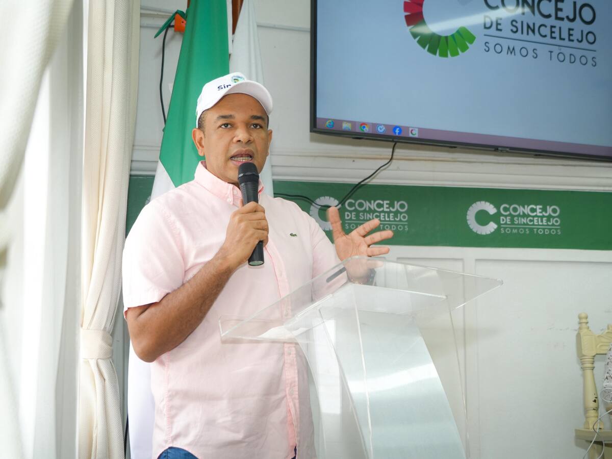 Alcalde Yahir Acuña radica el Plan de Desarrollo Pa’lante Sincelejo 2024-2027