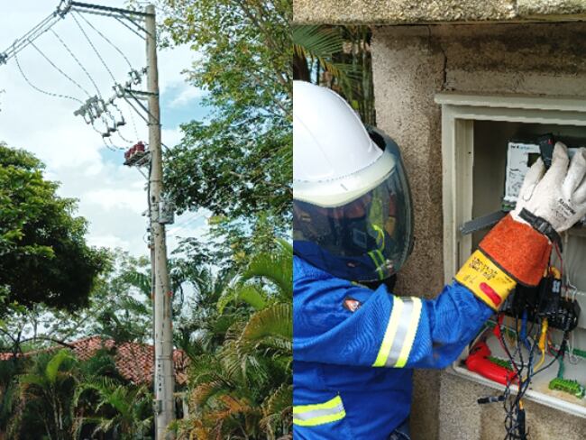 ESSA detectó conexión ilegal en hotel cerca a Topocoro. Foto: Electrificadora de Santander.