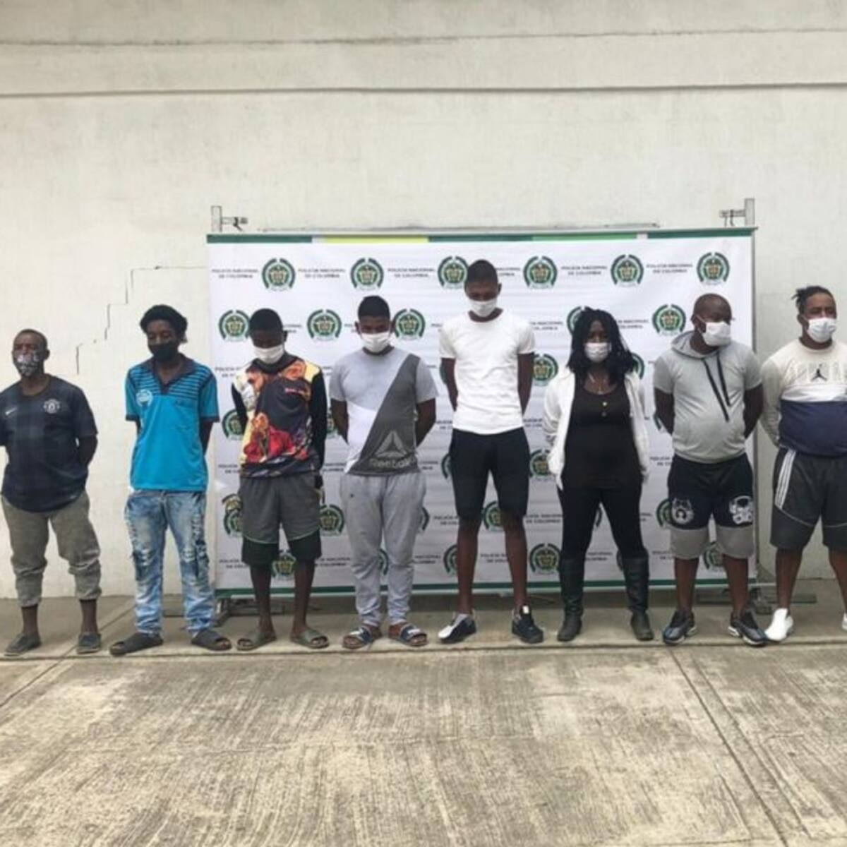 Detenidos 10 integrantes de banda dedicada al desplazamiento forzado