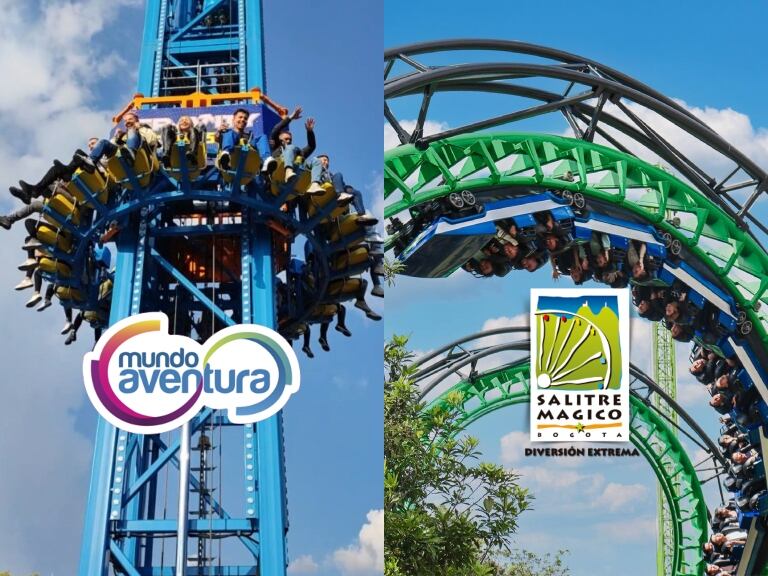 Mundo Aventura y Salitre Mágico, fotos tomadas de las respectivas redes sociales.