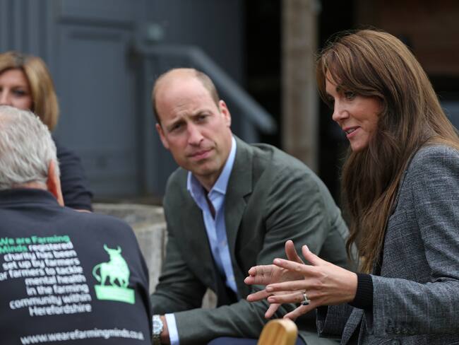 El Príncipe William, Príncipe de Gales y Catalina, Princesa de Gales. (Foto de Cameron Smith/Getty Images)