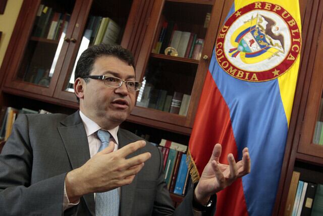 Magistrado Humberto Sierra Porto. Foto: (COLPRENSA – MAURICIO ALVARADO)