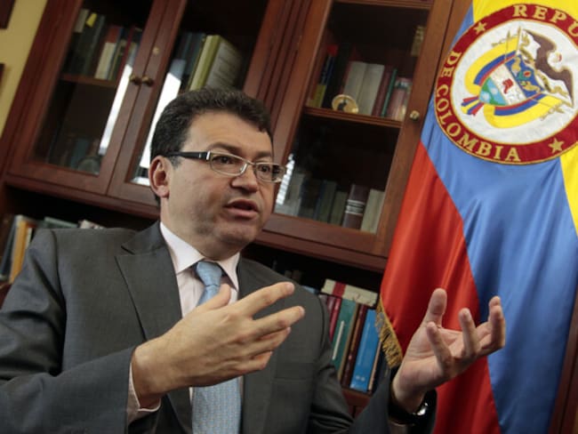 Magistrado Humberto Sierra Porto. Foto: (COLPRENSA – MAURICIO ALVARADO)