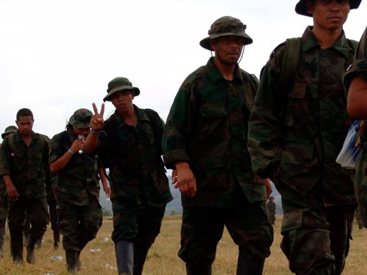 Guerrilleros desmovilizados recibirán 90% de un salario mínimo por 2 años