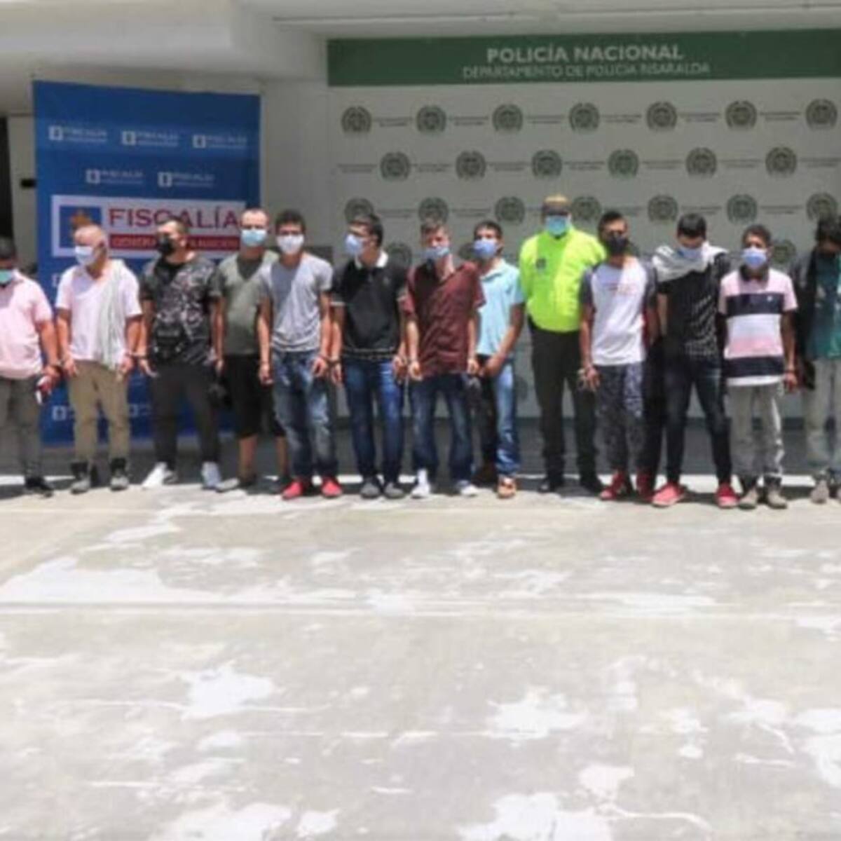 Capturan a 20 integrantes de una banda que vendía drogas en Risaralda