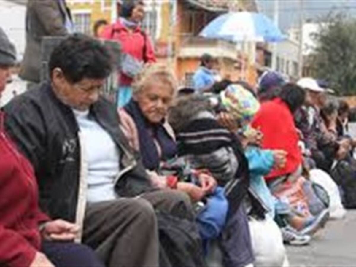 Adultos mayores de Cartagena se unieron a protesta nacional