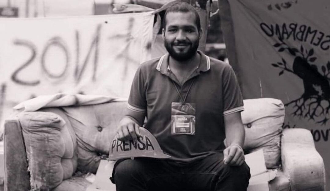 Esteban Mosquera, líder y estudiante de la Universidad del Cauca.