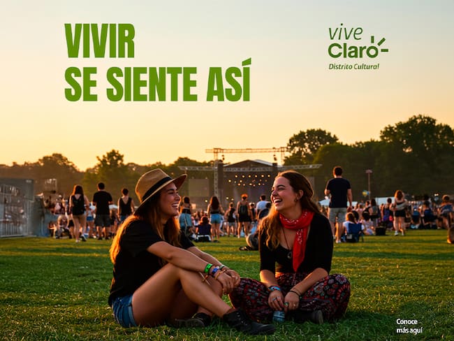 Vivir se siente así: Vive Claro, el lugar en donde la música une a las personas