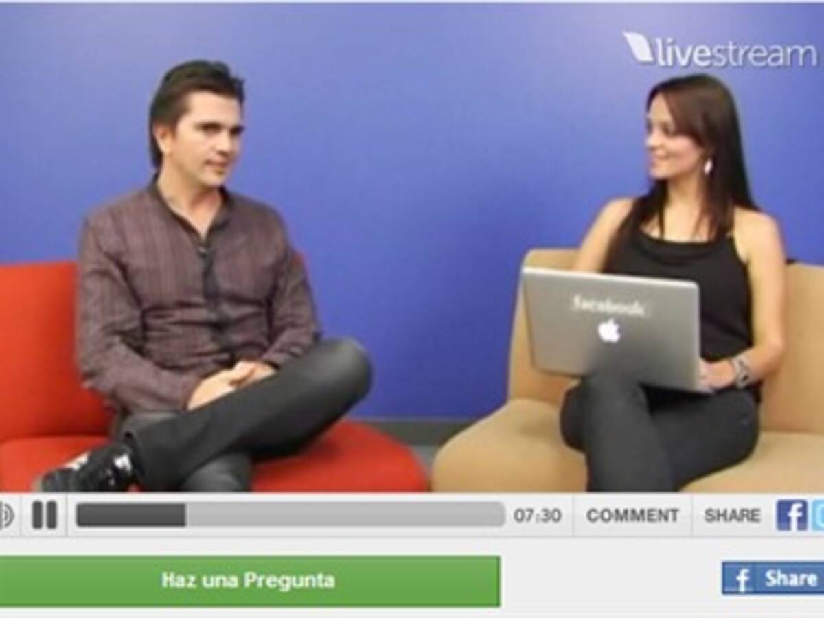 Juanes el primer hispano entrevistado en Facebook Live