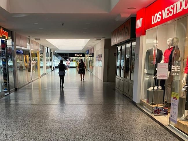 Poca afluencia de público en centros comerciales de Ibagué