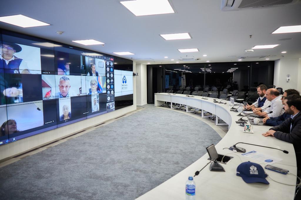 Seguimiento a la jornada electoral en Colombia por parte de la Defensoría del Pueblo. Cortesía