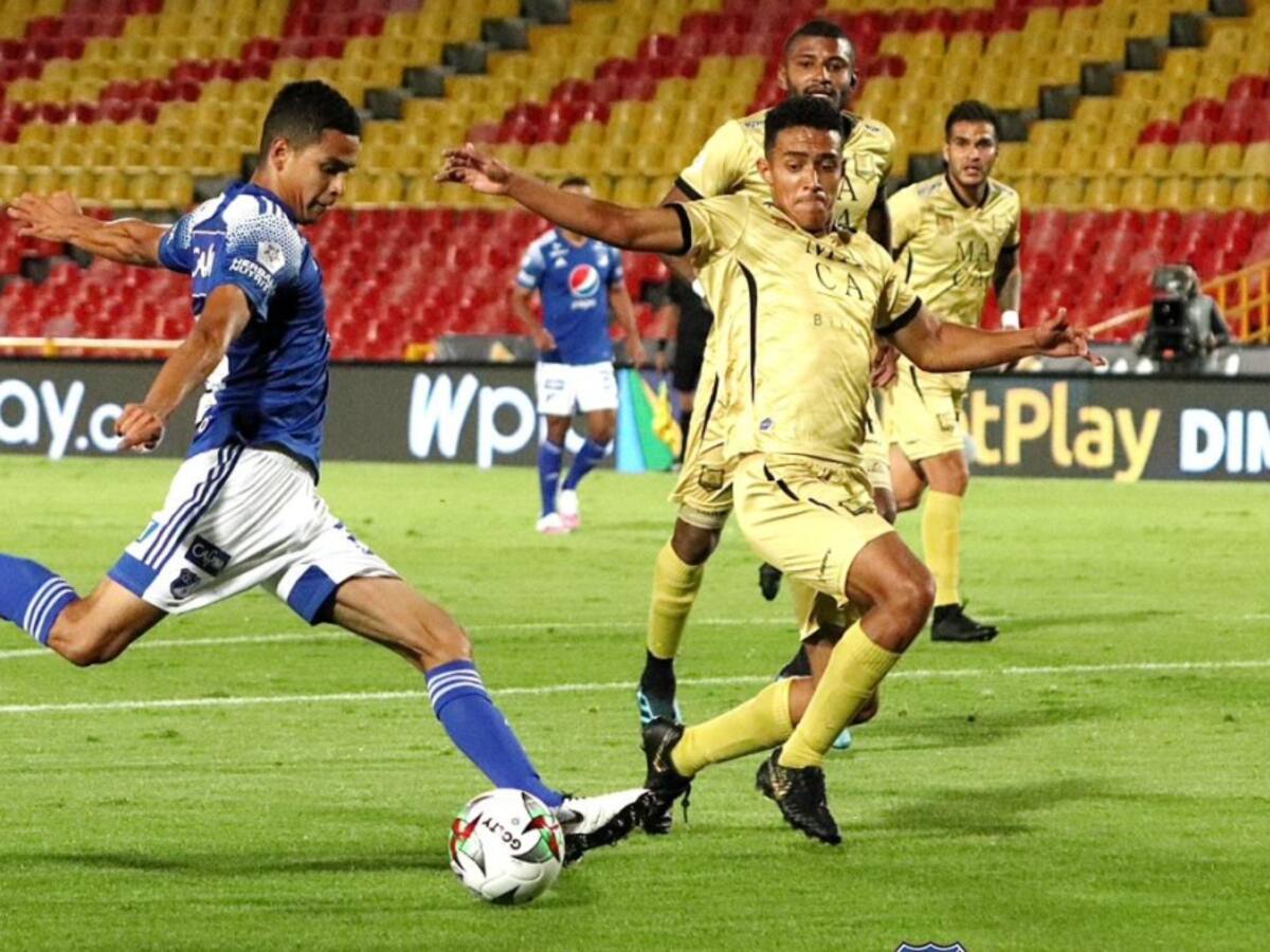 Un Millonarios opaco volvió a empatar en casa ante Águilas Doradas