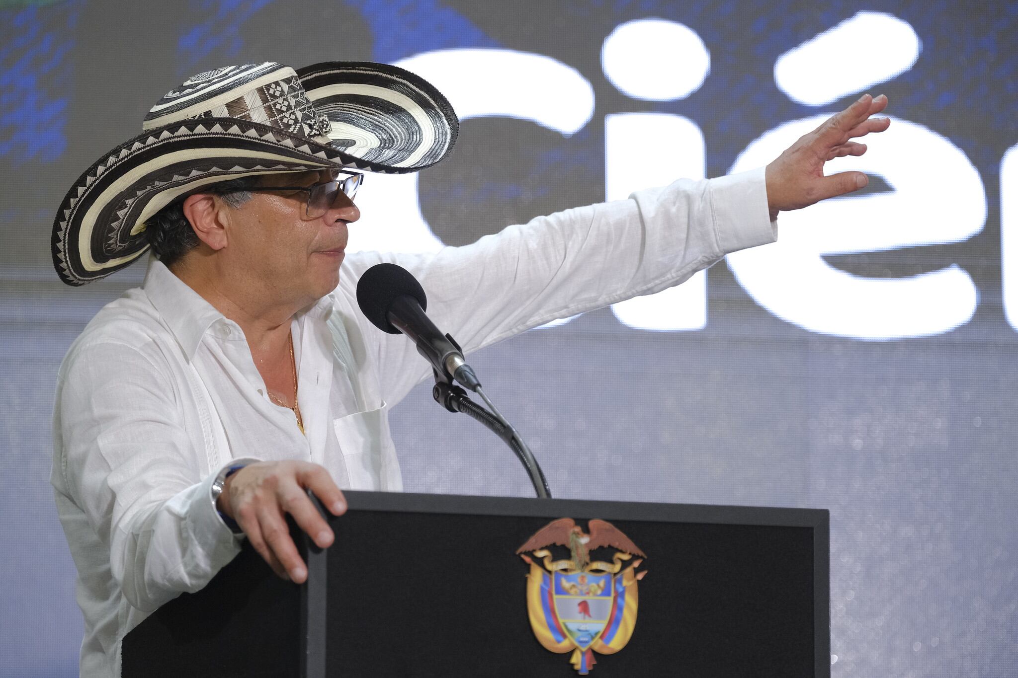 Gustavo Petro desde Ciénaga de Oro, Córdoba.