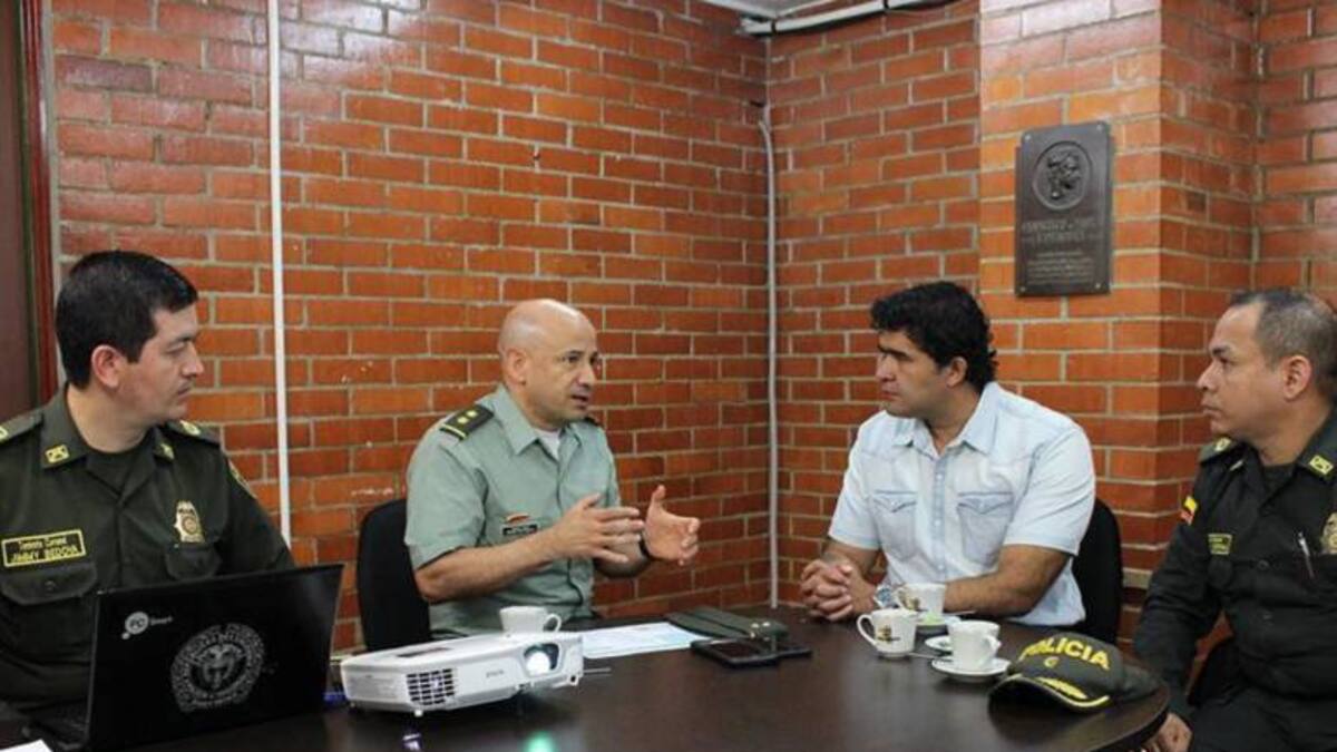 Policía en el eje cafetero centra su atención en Montenegro, Quindío por incremento de homicidios