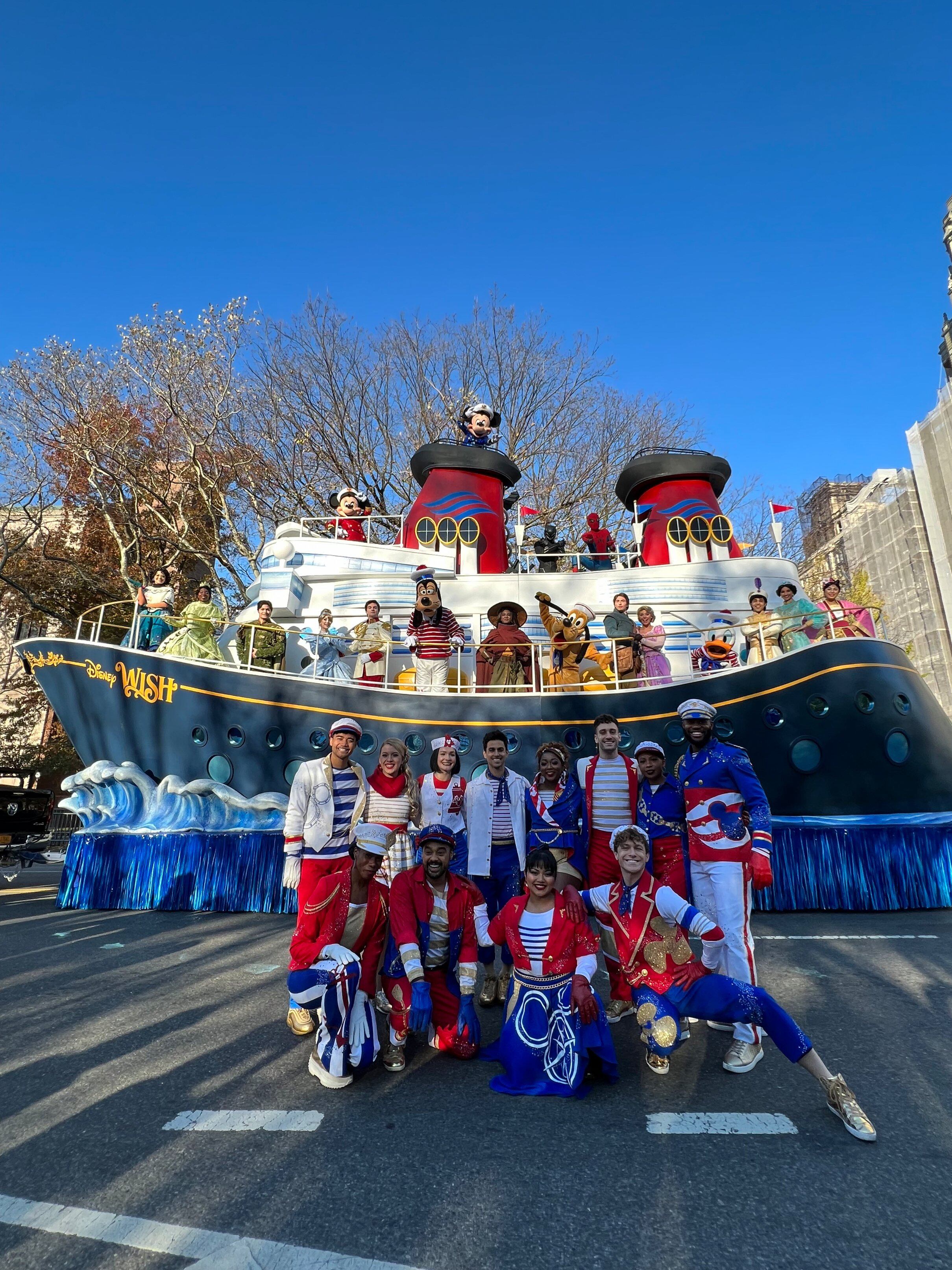 Colombia presente en Desfile de Acción de agrafias en Nueva York. Foto: Disney Cruises
