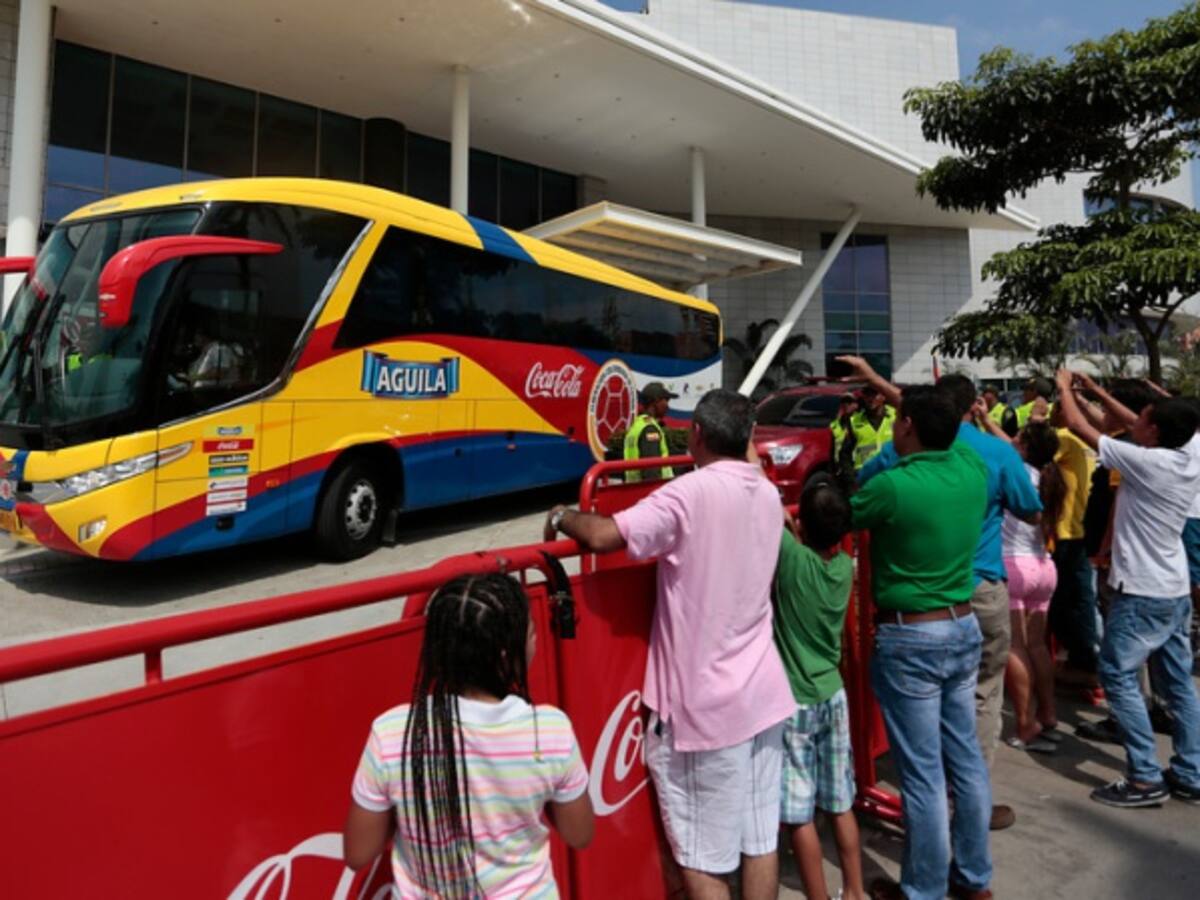 Colombia se instala en Barranquilla para el juego ante Argentina