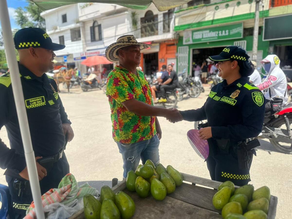 En Bolívar, Policía Comunitaria busca reducir homicidios y lesiones personales