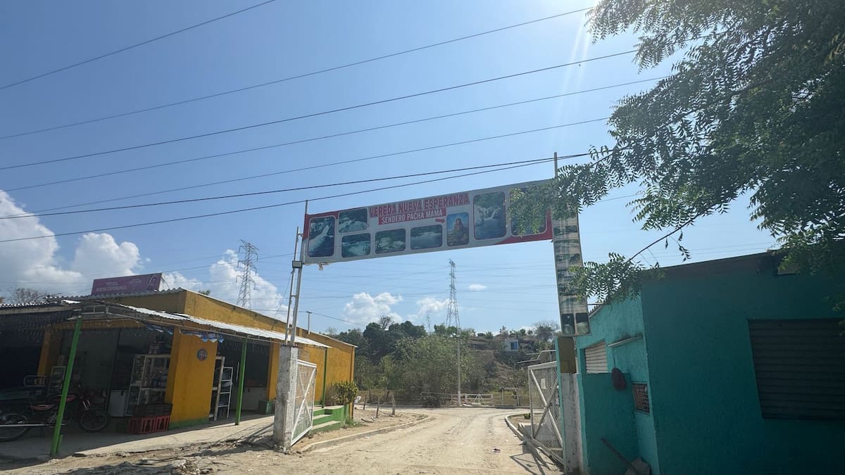 En la vereda Nueva Esperanza sus habitantes cuentan con una vía de acceso restaurada