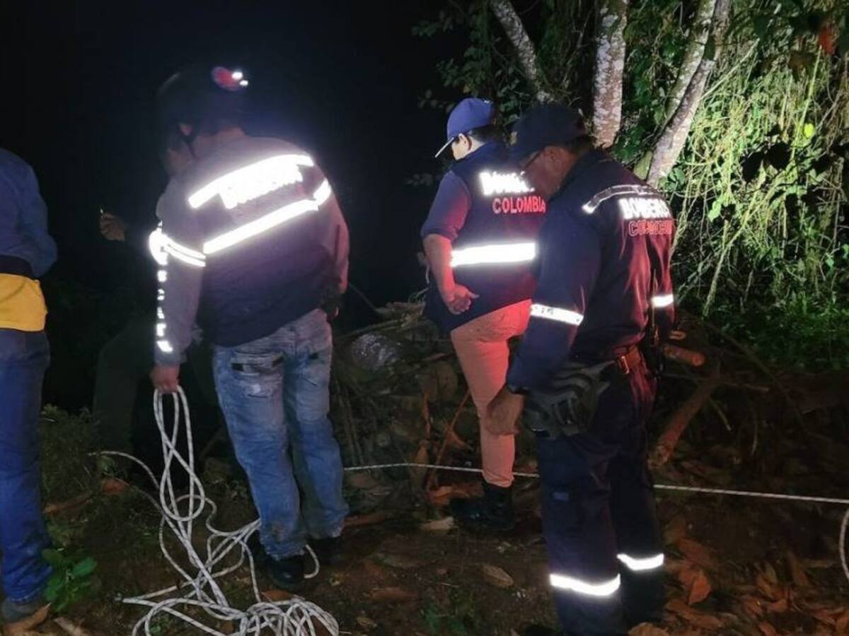 Un hombre falleció cuando cayó de un caballo hacia un abismo, en Marquetalia, Caldas